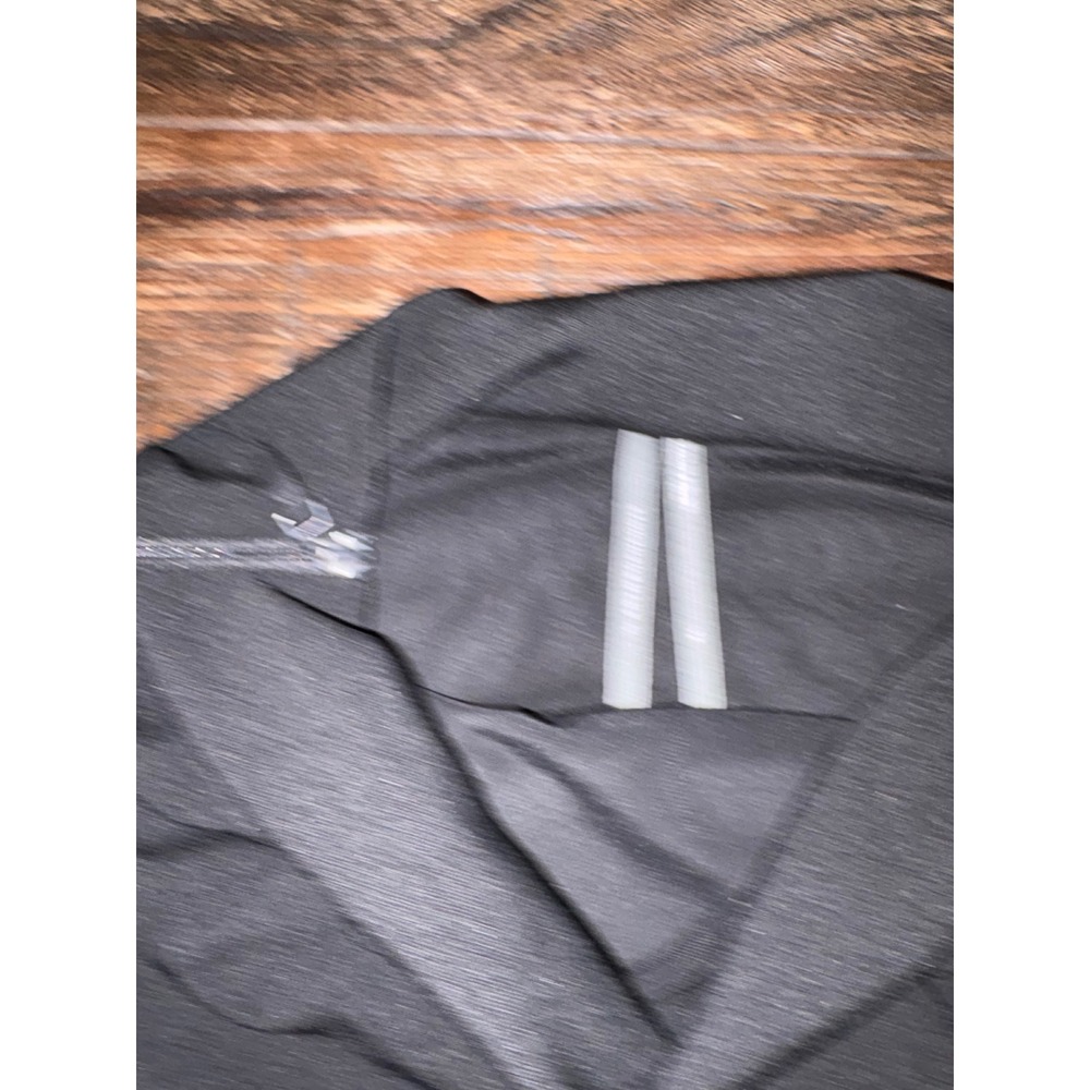 Anthropologie The Maya Ruched Cowl Neck Dress Womens M Black Midi Slit - Picture 8 of 11